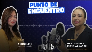 Punto de encuentro: Dra. Andrea Mena Álvarez (CEDES)