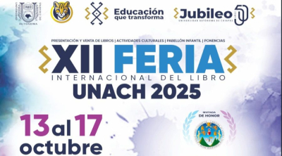 12a. Feria Internacional del Libro UNACH 2025