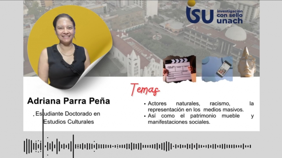 Investigación con sello UNACH: Adriana Parra Peña